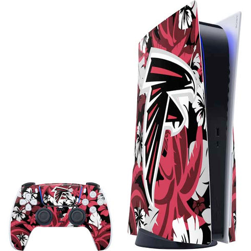 NFL Atlanta Falcons Tropical Print PS5 Bundle Skin