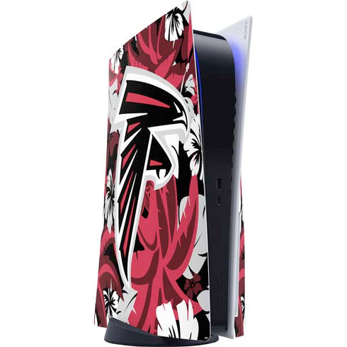 NFL Atlanta Falcons Tropical Print PS5 Console Skin