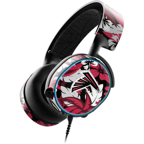 NFL Atlanta Falcons Tropical Print SteelSeries Arctis 3 Skin