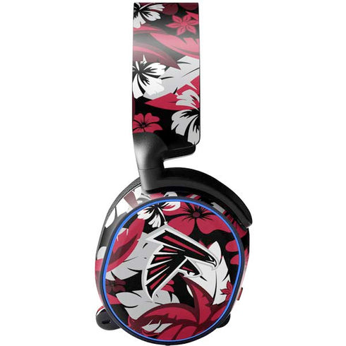 NFL Atlanta Falcons Tropical Print SteelSeries Arctis 3 Skin