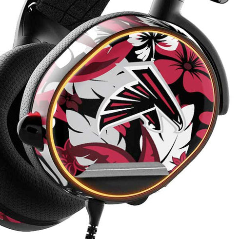NFL Atlanta Falcons Tropical Print SteelSeries Arctis 3 Skin