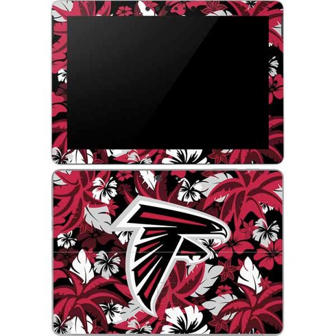 NFL Atlanta Falcons Tropical Print Surface Go Skin