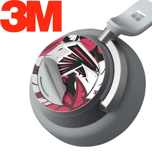 NFL Atlanta Falcons Tropical Print Surface Headphones Skin