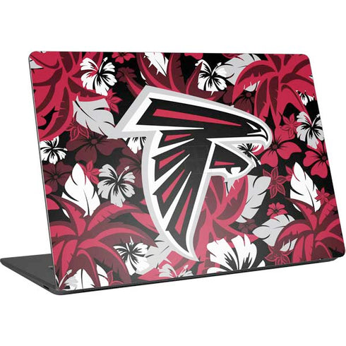 NFL Atlanta Falcons Tropical Print Surface Laptop 4 15in Skin