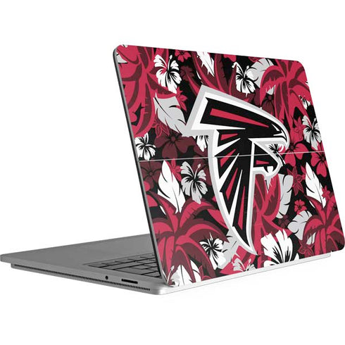 NFL Atlanta Falcons Tropical Print Surface Laptop Studio Skin