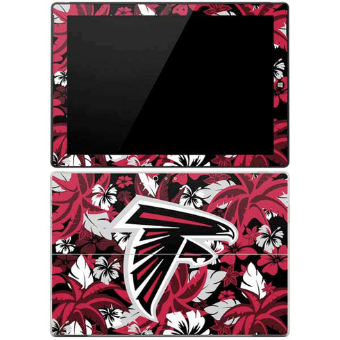NFL Atlanta Falcons Tropical Print Surface Pro 3 Skin