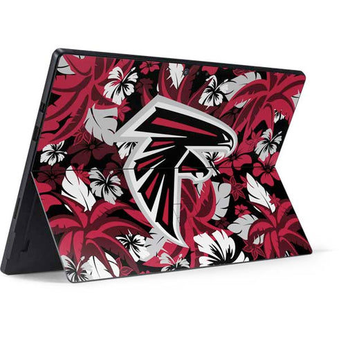 NFL Atlanta Falcons Tropical Print Surface Pro 6 Skin