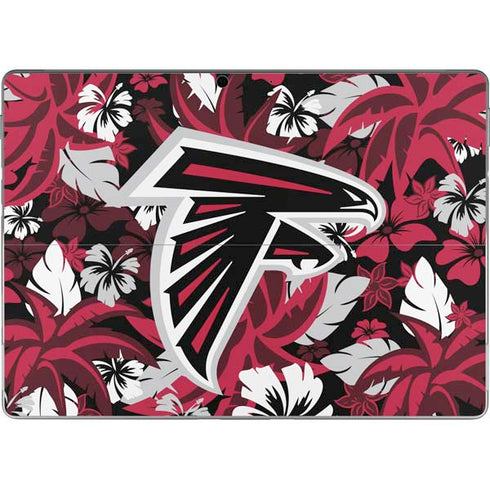 NFL Atlanta Falcons Tropical Print Surface Pro 9 Skin