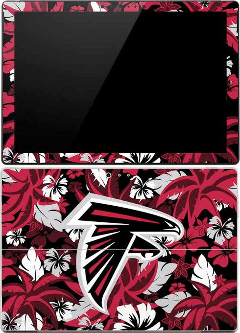 NFL Atlanta Falcons Tropical Print Surface Pro (2017) Skin