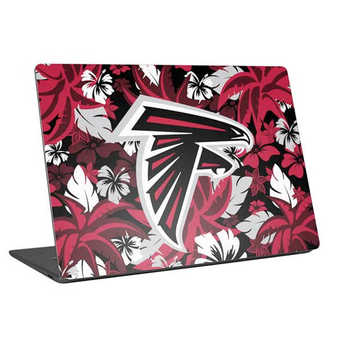 NFL Atlanta Falcons Tropical Print Universal Laptop 11in (8.8 x 6.2in) Skin