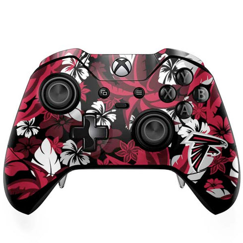 NFL Atlanta Falcons Tropical Print Xbox One Elite Controller Skin