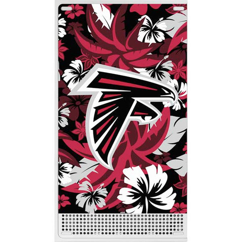 NFL Atlanta Falcons Tropical Print Xbox Series S Console Skin