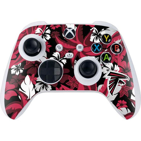 NFL Atlanta Falcons Tropical Print Xbox Series S Controller Skin