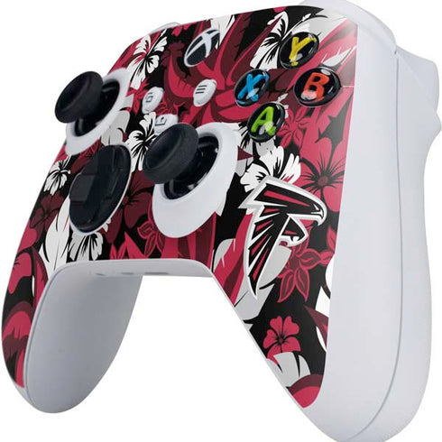 NFL Atlanta Falcons Tropical Print Xbox Series S Controller Skin