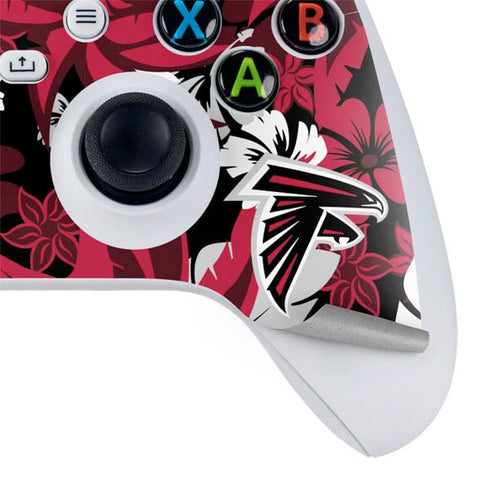 NFL Atlanta Falcons Tropical Print Xbox Series S Controller Skin
