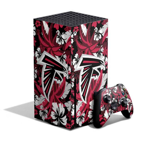 NFL Atlanta Falcons Tropical Print Xbox Series X Bundle Skin