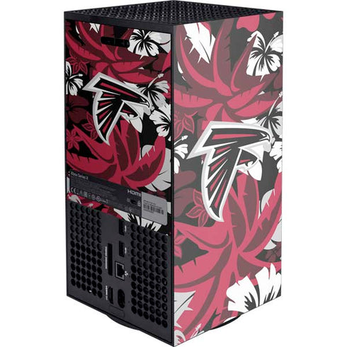 NFL Atlanta Falcons Tropical Print Xbox Series X Console Skin