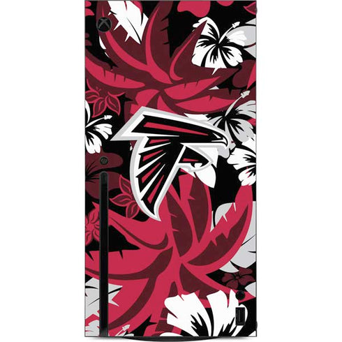 NFL Atlanta Falcons Tropical Print Xbox Series X Console Skin