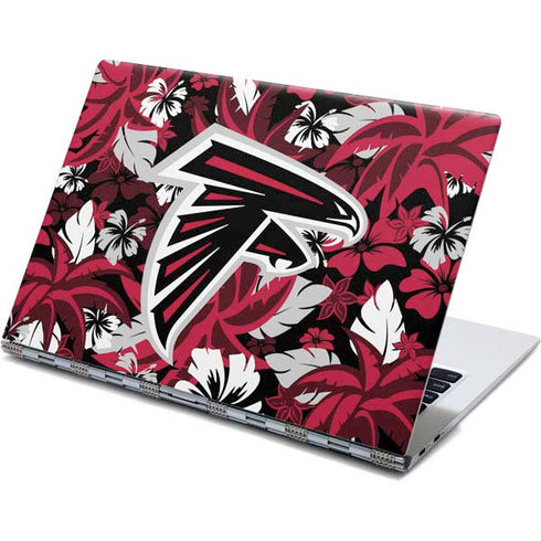 NFL Atlanta Falcons Tropical Print Yoga 910 2-in-1 14in Touch-Screen Skin