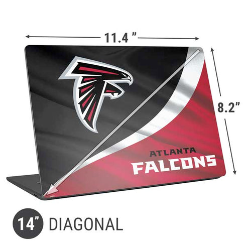 NFL Atlanta Falcons Universal Laptop 14in (11.4 x 8.2in) Skin