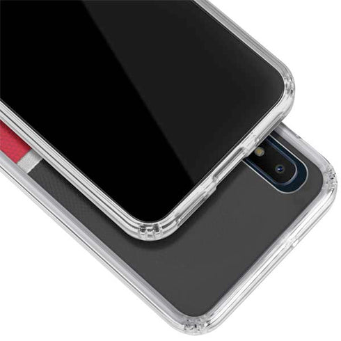 NFL Atlanta Falcons Vintage Galaxy A10e Clear Case