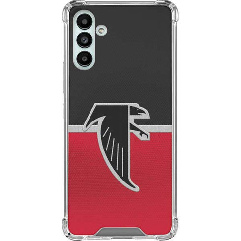 NFL Atlanta Falcons Vintage Galaxy A13 5G Clear Case
