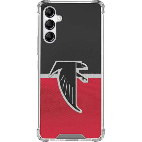 NFL Atlanta Falcons Vintage Galaxy A14 5G Clear Case