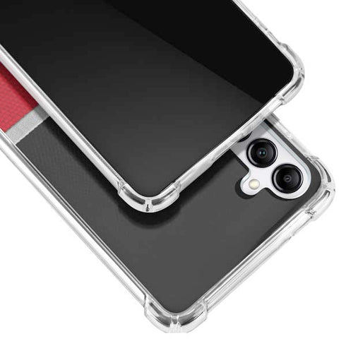 NFL Atlanta Falcons Vintage Galaxy A14 5G Clear Case