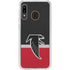 NFL Atlanta Falcons Vintage Galaxy A20 Clear Case