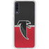 NFL Atlanta Falcons Vintage Galaxy A50 Clear Case
