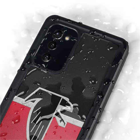 NFL Atlanta Falcons Vintage Galaxy Note20 5G Waterproof Case