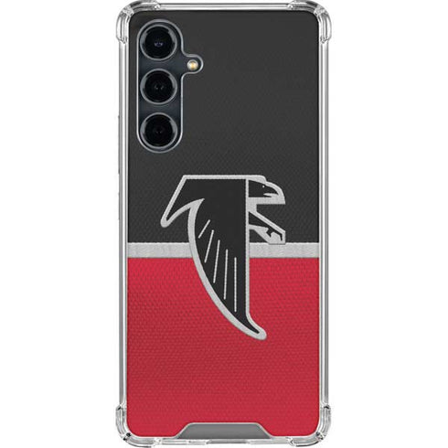 NFL Atlanta Falcons Vintage Galaxy S23 FE Clear Case