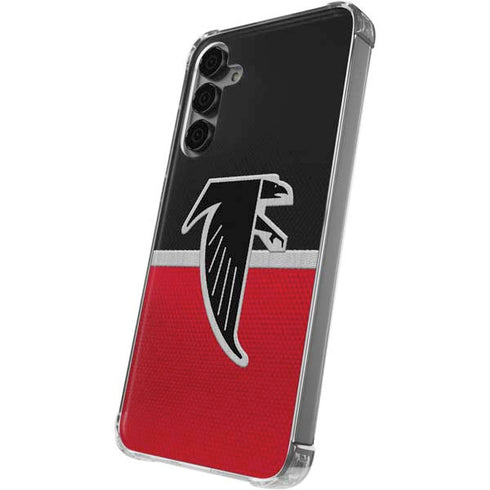 NFL Atlanta Falcons Vintage Galaxy S24 Plus Clear Case