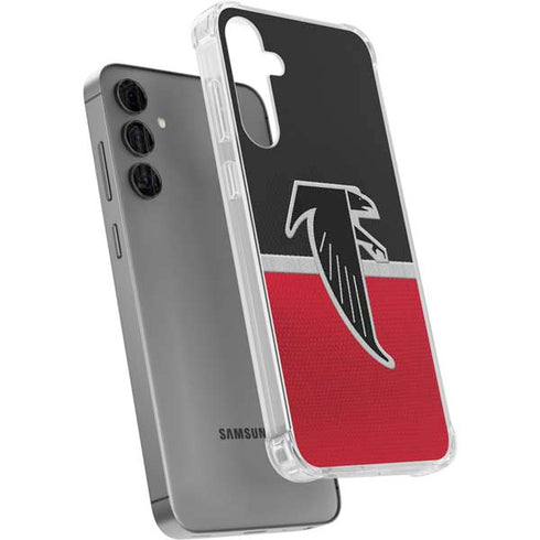 NFL Atlanta Falcons Vintage Galaxy S24 Plus Clear Case