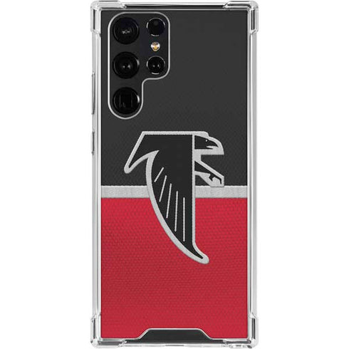 NFL Atlanta Falcons Vintage Galaxy S24 Ultra Clear Case