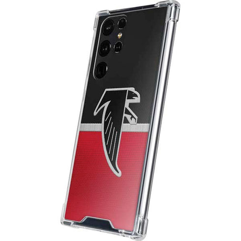 NFL Atlanta Falcons Vintage Galaxy S24 Ultra Clear Case