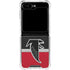 NFL Atlanta Falcons Vintage Galaxy Z Flip5 5G Clear Case