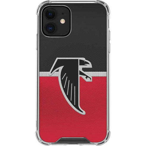 NFL Atlanta Falcons Vintage iPhone 12 Mini Clear Case