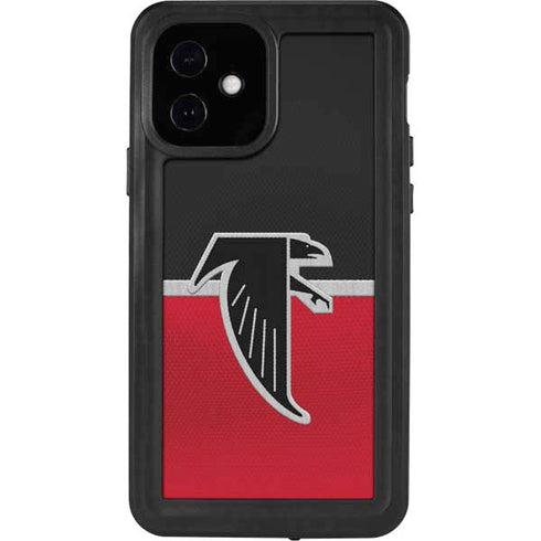 NFL Atlanta Falcons Vintage iPhone 12 Waterproof Case