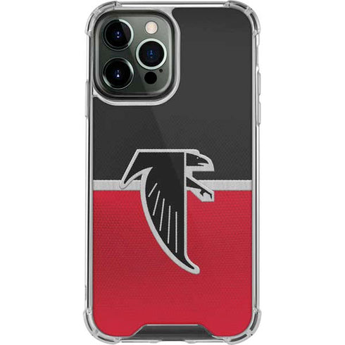 NFL Atlanta Falcons Vintage iPhone 13 Pro Max Clear Case