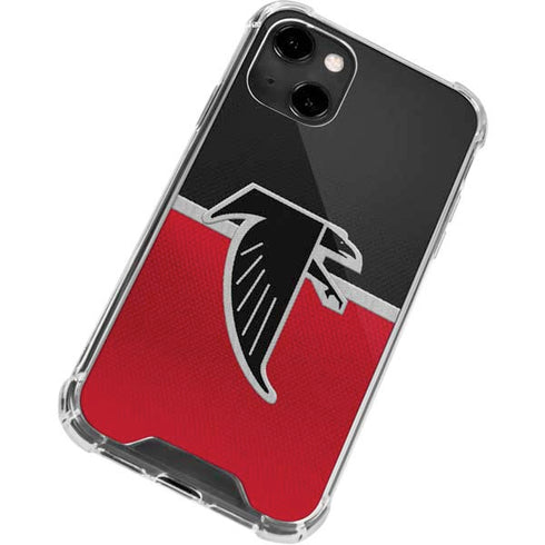 NFL Atlanta Falcons Vintage iPhone 14 Clear Case