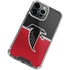 NFL Atlanta Falcons Vintage iPhone 15 Pro Max Clear Case