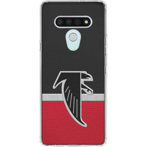 NFL Atlanta Falcons Vintage LG Stylo 6 Clear Case
