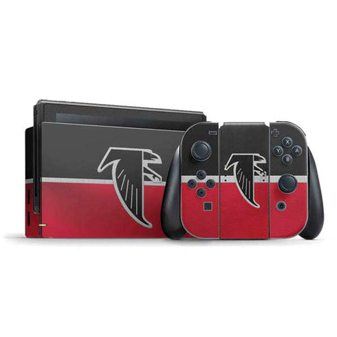 NFL Atlanta Falcons Vintage Nintendo Switch Bundle Skin