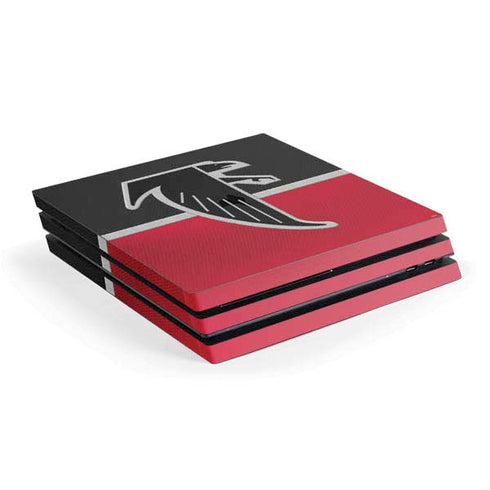 NFL Atlanta Falcons Vintage PS4 Pro Console Skin