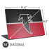 NFL Atlanta Falcons Vintage Universal Laptop 14in (11.4 x 8.2in) Skin