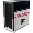 NFL Atlanta Falcons White Striped Corsair 4000D Tempered Glass Mid-Tower ATX Case Skin