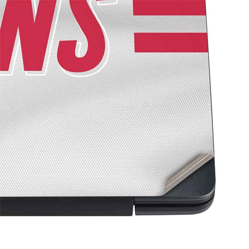 NFL Atlanta Falcons White Striped Dell Vostro Skin