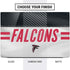 NFL Atlanta Falcons White Striped Dell Vostro Skin