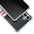 NFL Atlanta Falcons White Striped Galaxy A13 5G Clear Case